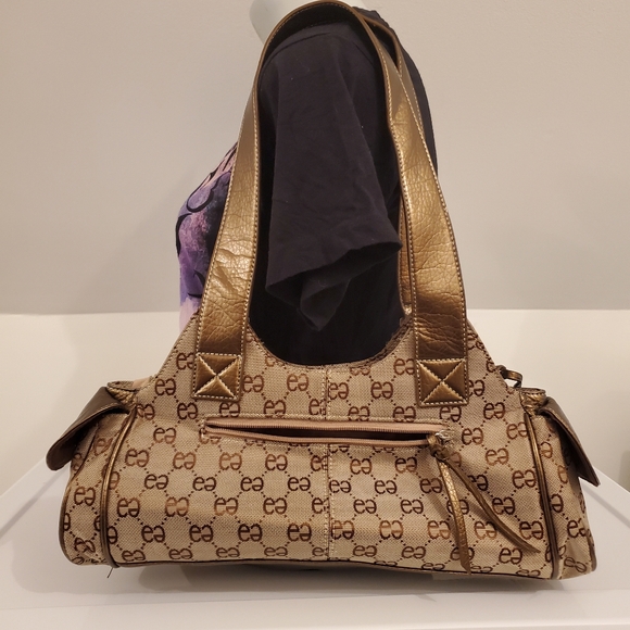 d-fusion Y2K Animal Print Patch Work Shoulder Purse - Picture 7 of 8